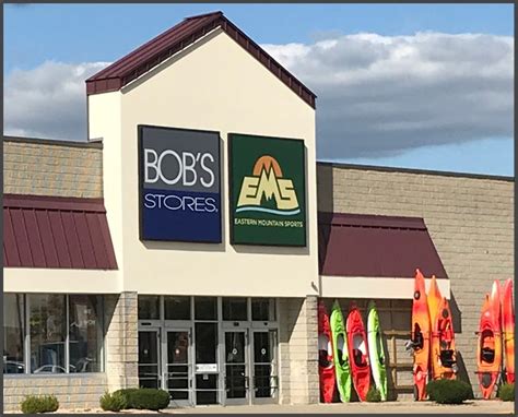 bob's stores and eastern mountain sports